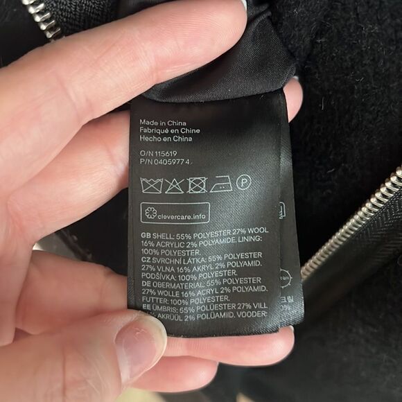 H&M Short Wool Blend Coat - Picture 5 of 5